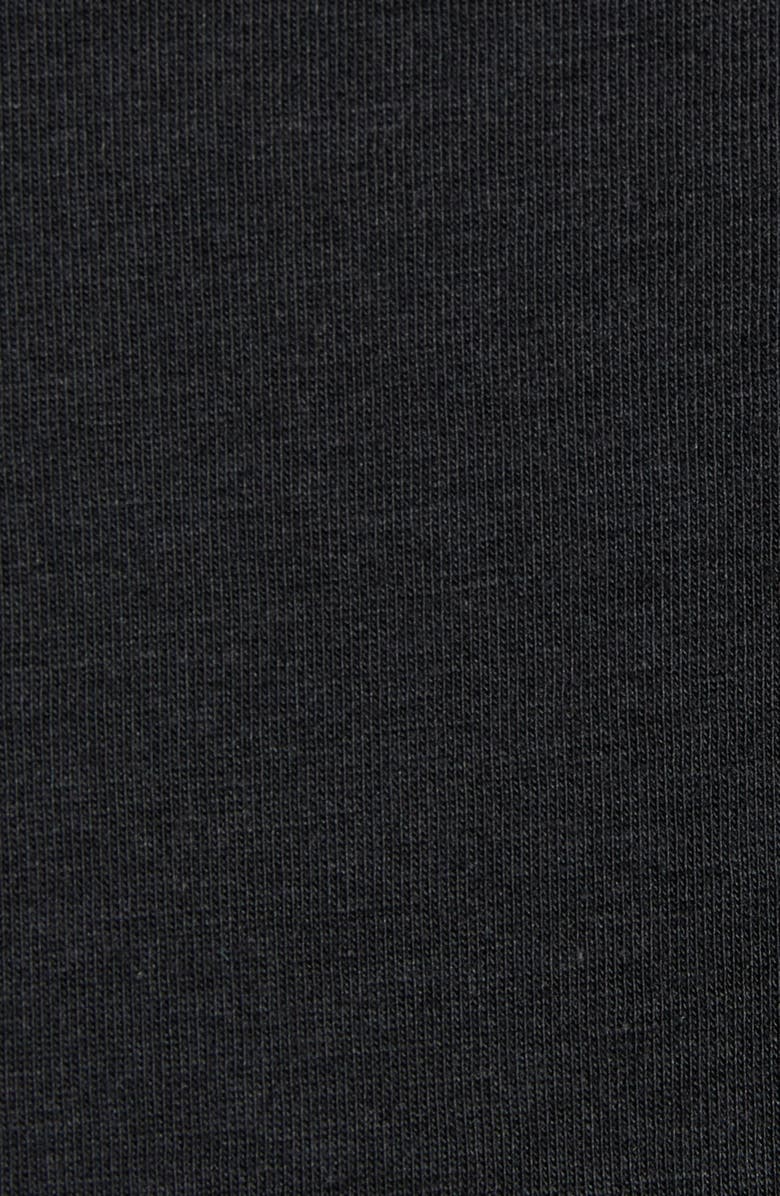 TOM FORD Short Sleeve Lyocell & Cotton Crewneck T-Shirt, Alternate, color, Naa Black