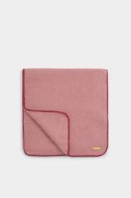 Katie Loxton Whipstitch Scarf in Dusty Pink