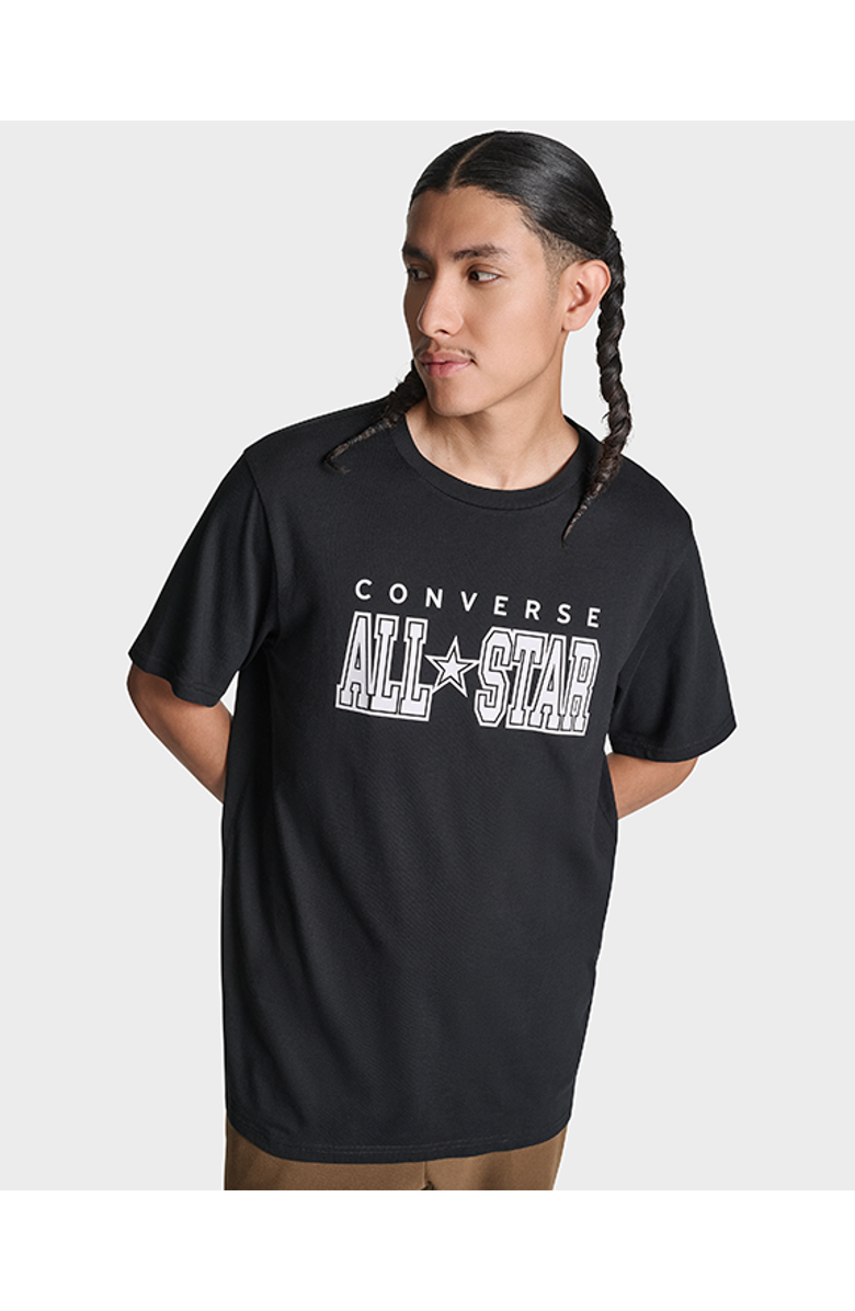 Converse All Star T-Shirt, Main, color, Converse Black