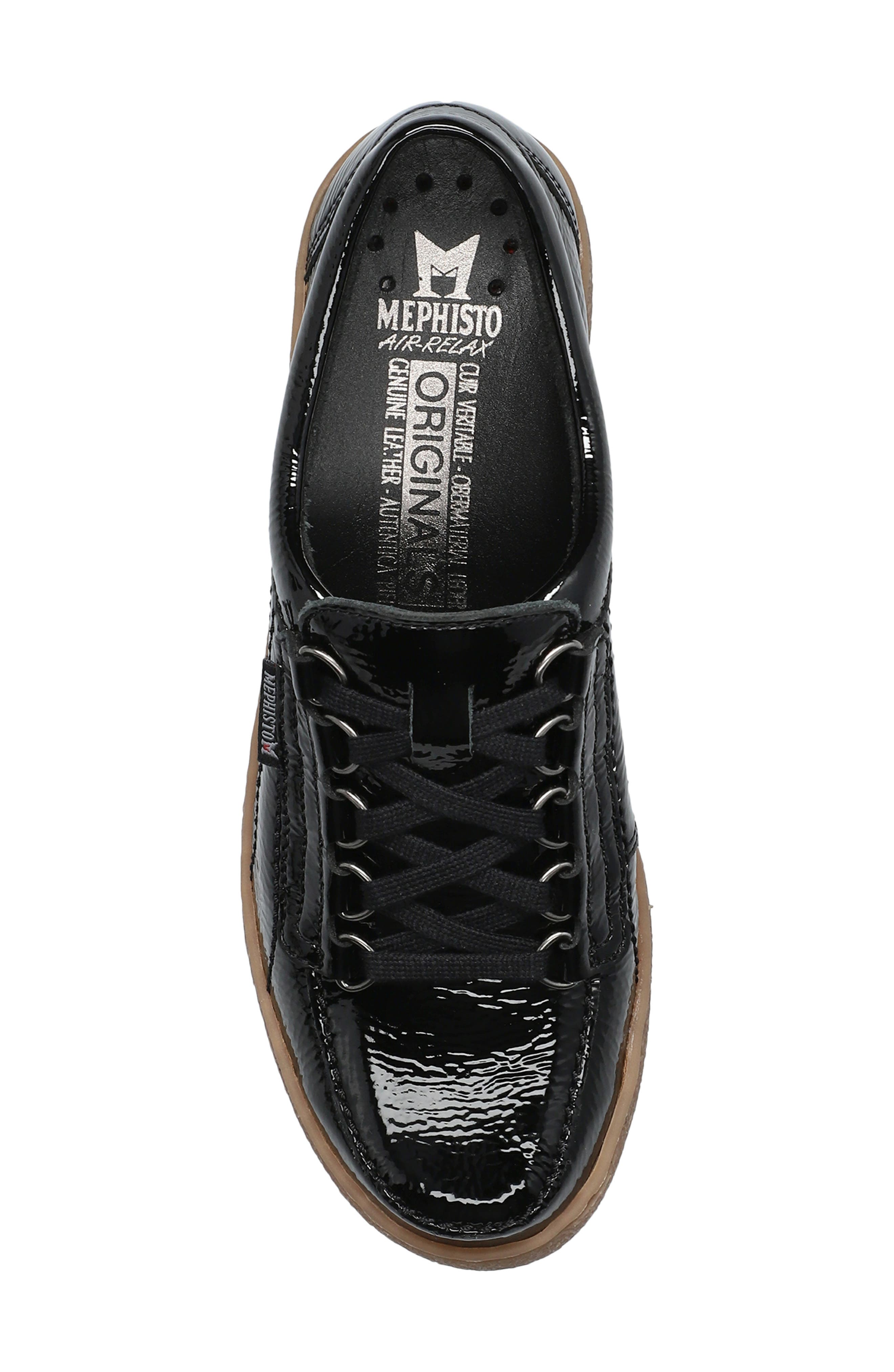 Lady Low Top Sneaker, Alternate, color, BLACK PATENT 1014