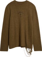 MM6 Maison Margiela Wool Blend Crewneck Sweater