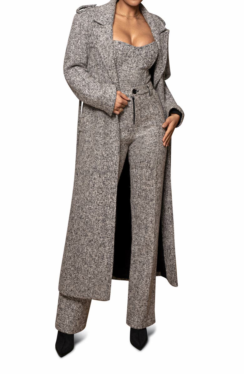 JLUXLABEL Stay Sharp Tweed Pants, Alternate, color,