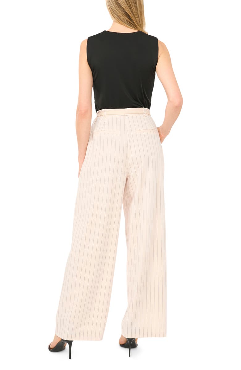 Halogen<sup>®</sup> Belted Pleated High Waist Wide Leg Pants, Alternate, color, Birch