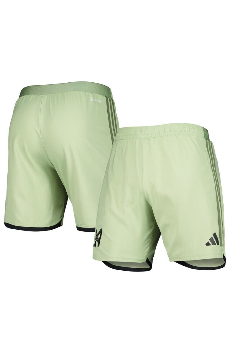 adidas Men's adidas Green LAFC 2023 Away AEROREADY Authentic Shorts, Main, color, Green