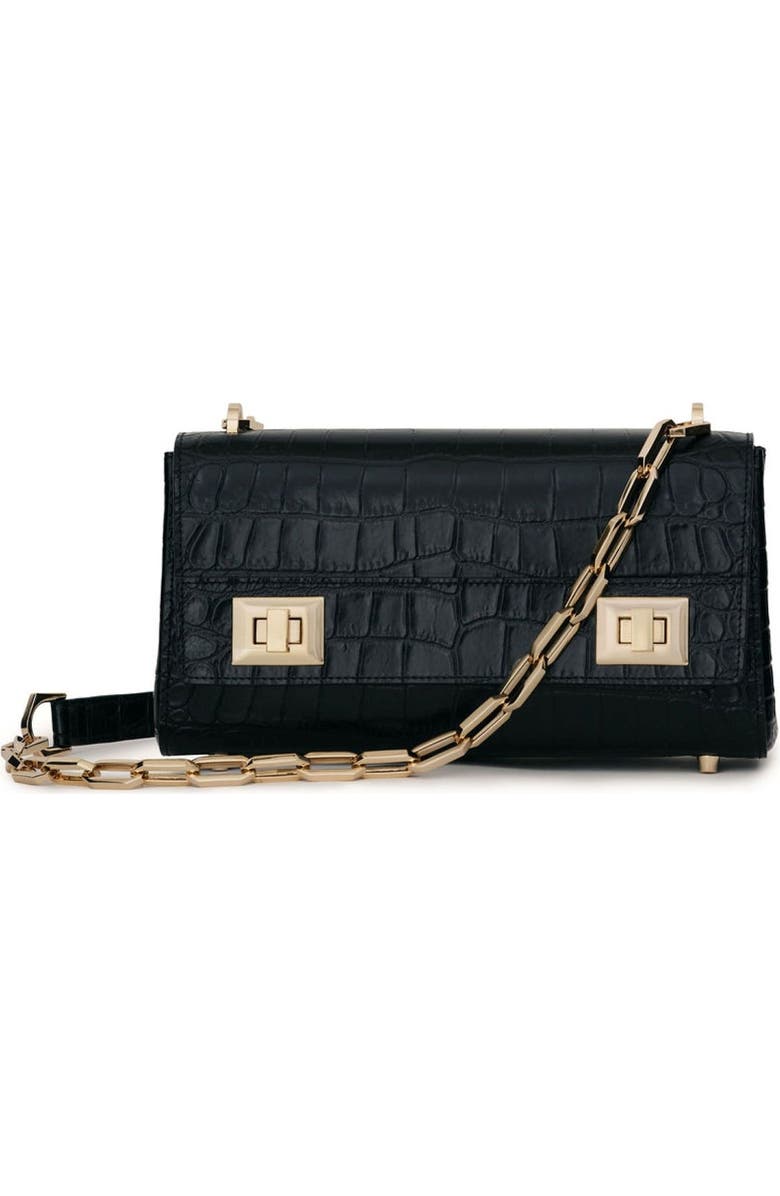 VIE LORIE Valencia Shoulder Bag, Main, color, Onyx