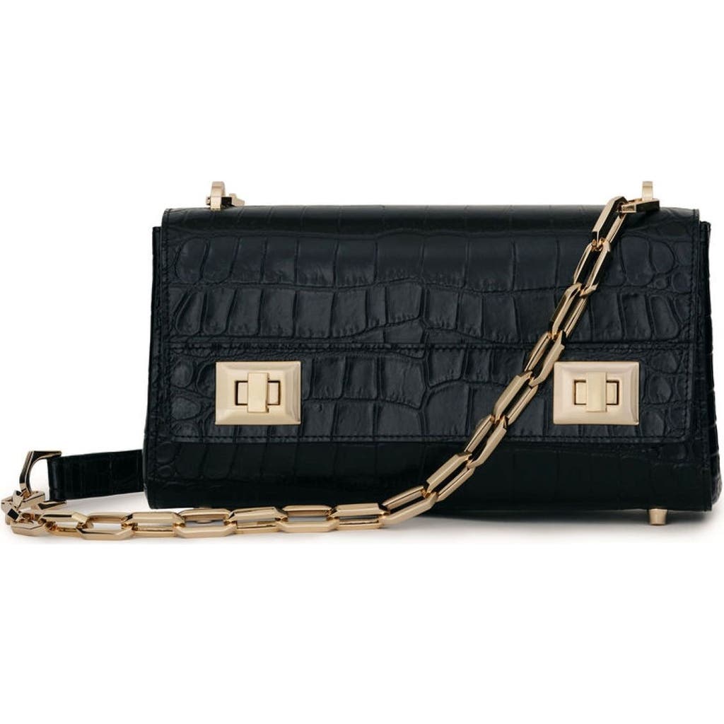 Vie Lorie Valencia Shoulder Bag In Black
