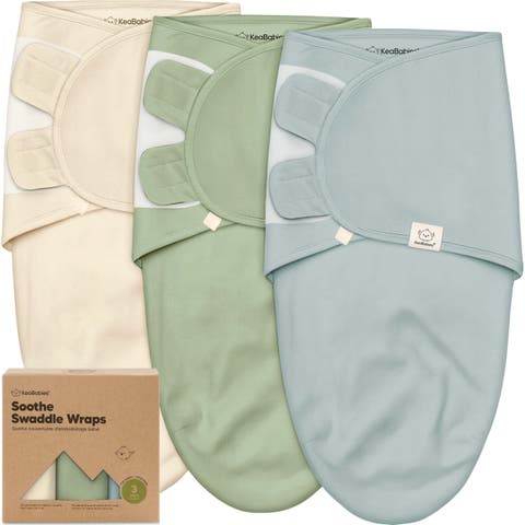 3-Pack Soothe Swaddle Wraps