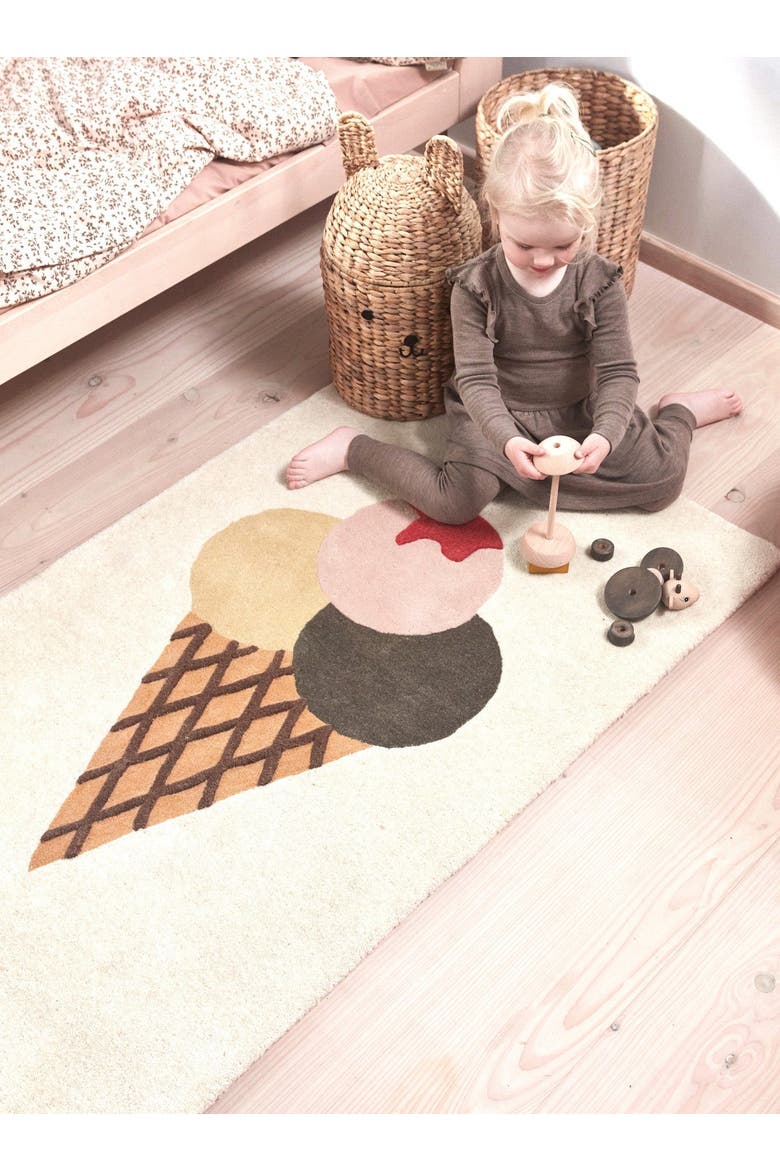 Ice Cream Tufted Rug, Alternate, color, Multi