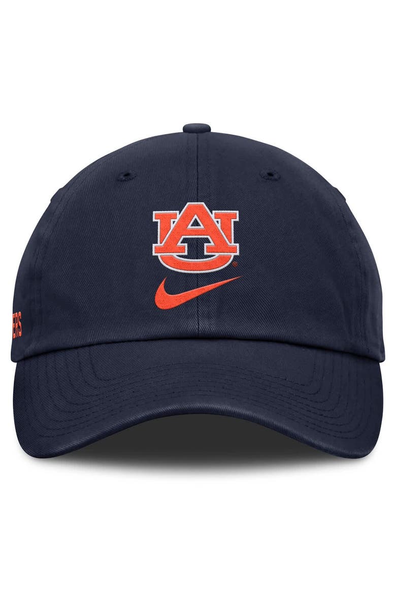 Nike Men's Nike Navy Auburn Tigers Primetime Club Adjustable Hat, Alternate, color, 