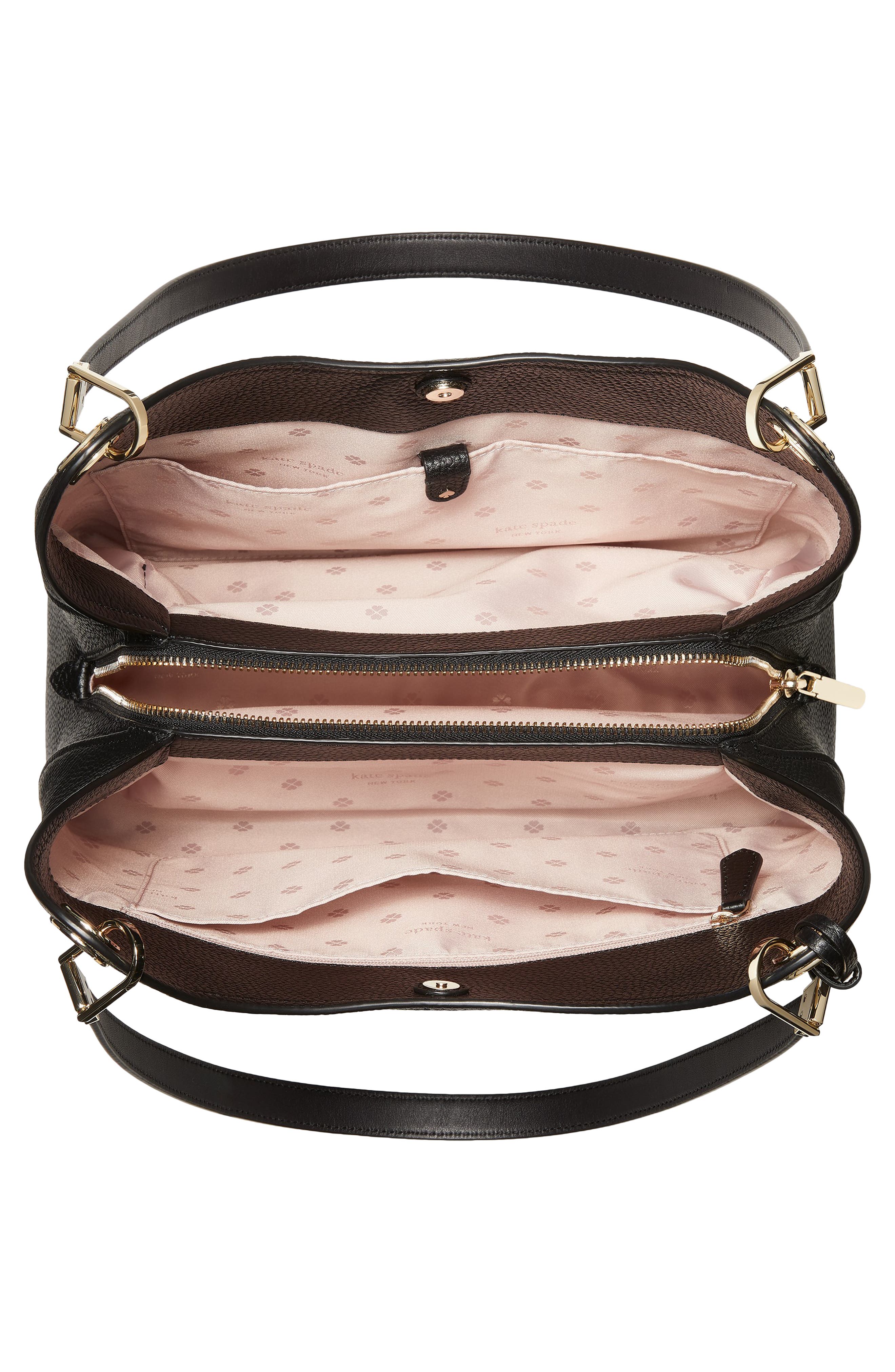 Kate Spade New York large loop leather shoulder bag, Alternate, color, 