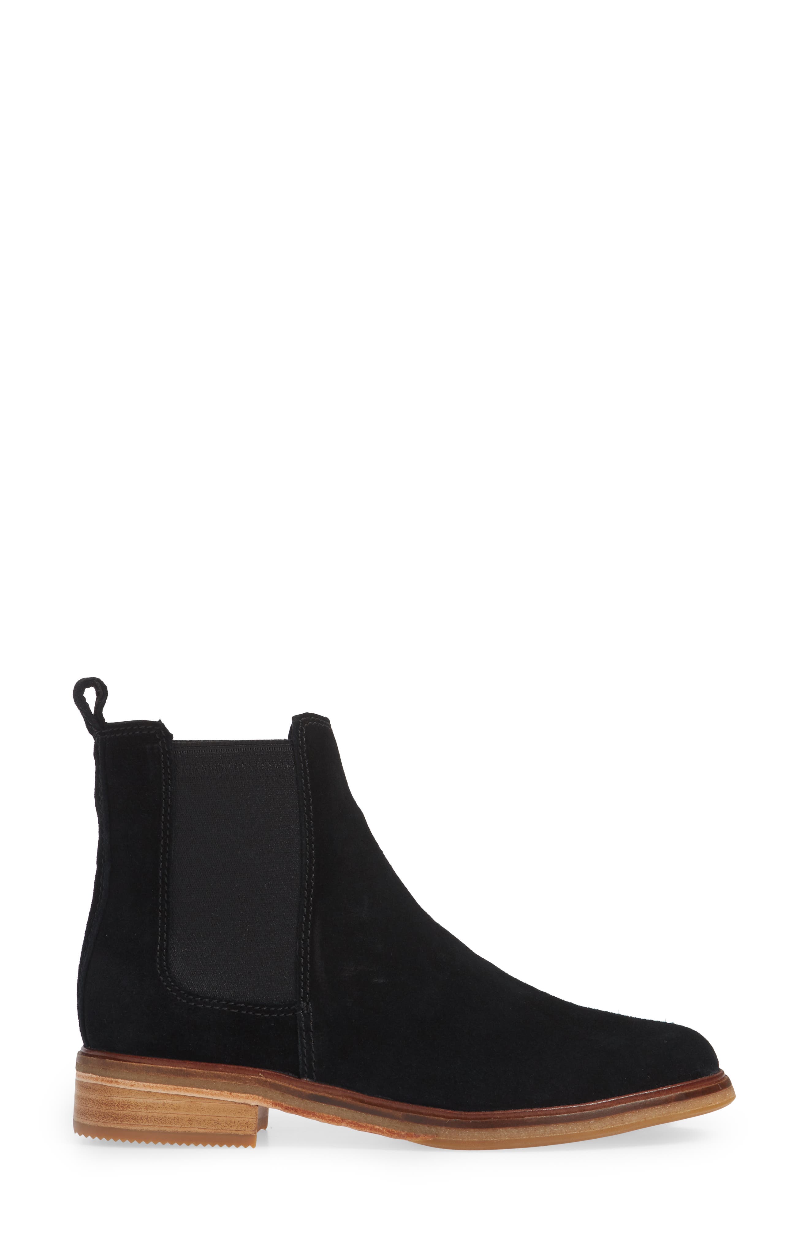 Clarkdale Arlo Boot, Alternate, color, BLACK SUEDE