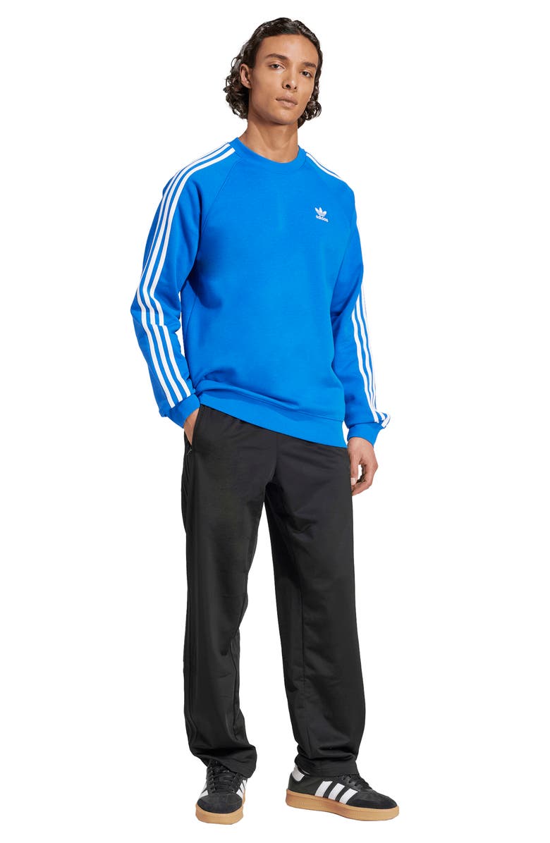 adidas Adicolor 3-Stripes Trefoil Logo Fleece Sweatshirt, Alternate, color, 