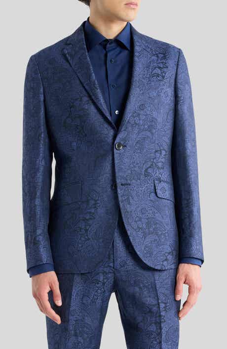 Roma Paisley Linen & Cotton Sport Coat