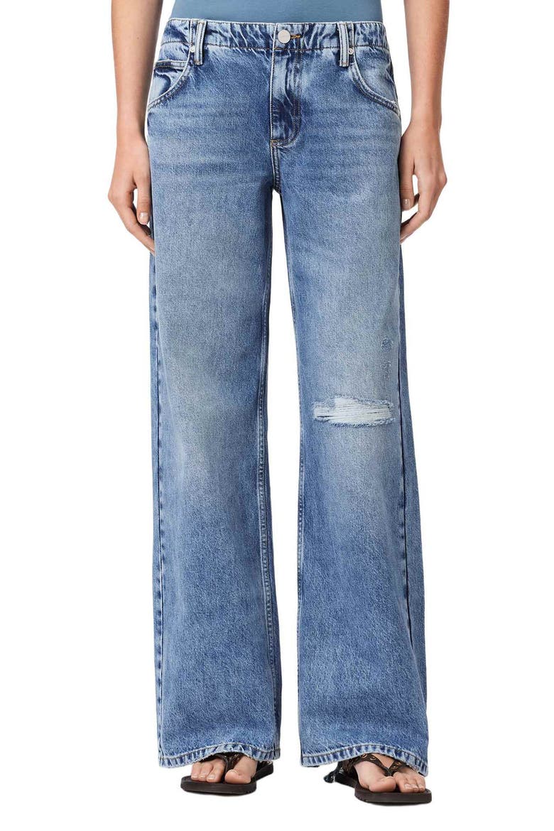 Tia Distressed Jeans, Main, color, DESTROY INDIGO