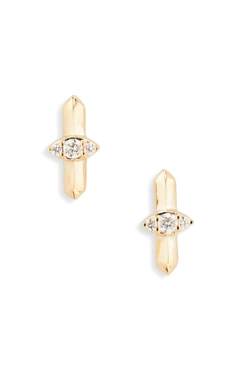 Reese Brooklyn Diamond Stud Earrings