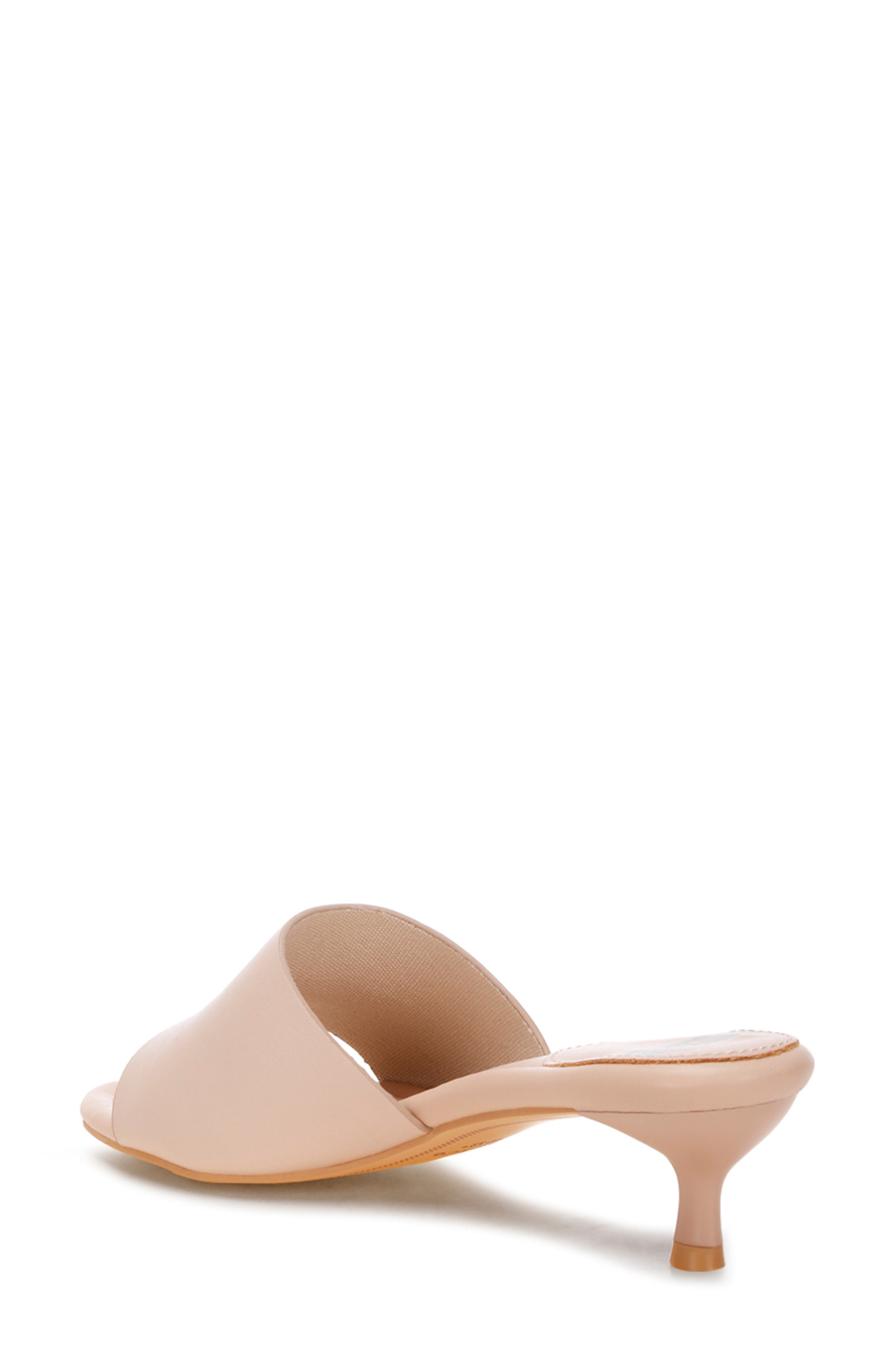Vizzini Leather Slide Sandal, Alternate, color, BEIGE