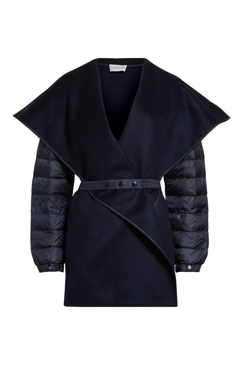 Archivio DNA Cape Jacket, Alternate, color, BLUE