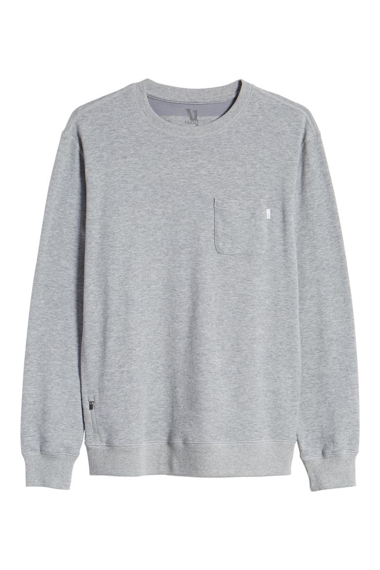 Jeffrey's Pullover, Alternate, color, HEATHER GREY