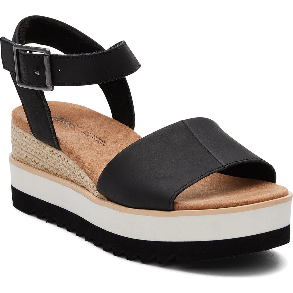 Toms Diana Platform Wedge Sandal