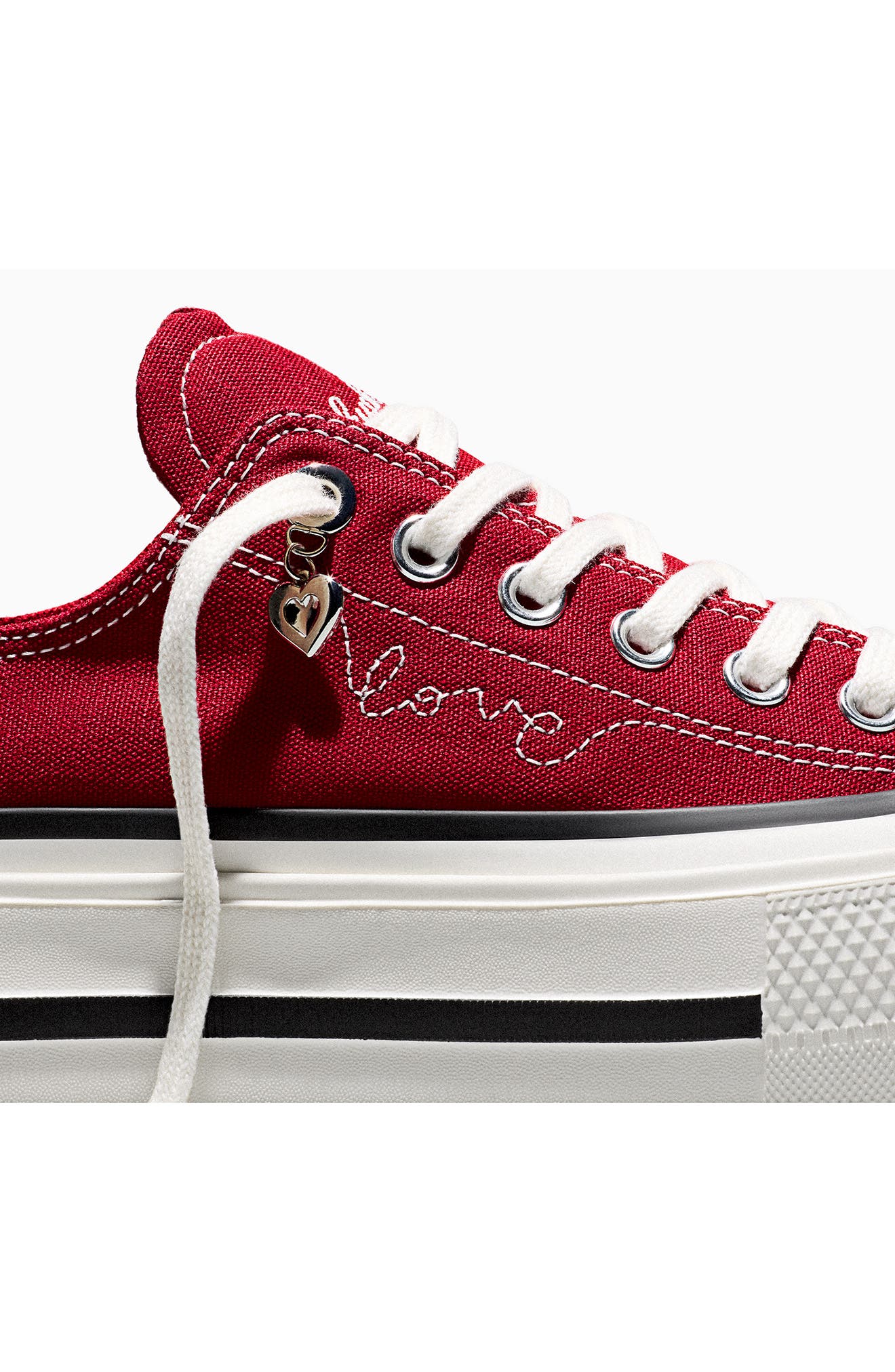 Converse Chuck Taylor<sup>®</sup> All Star<sup>®</sup> Lift Platform Oxford Sneaker, Alternate, color, Days Ahead/ Egret/ Black