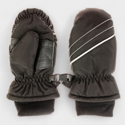 Canada Weather Gear Kid's Ski Mittens In Black