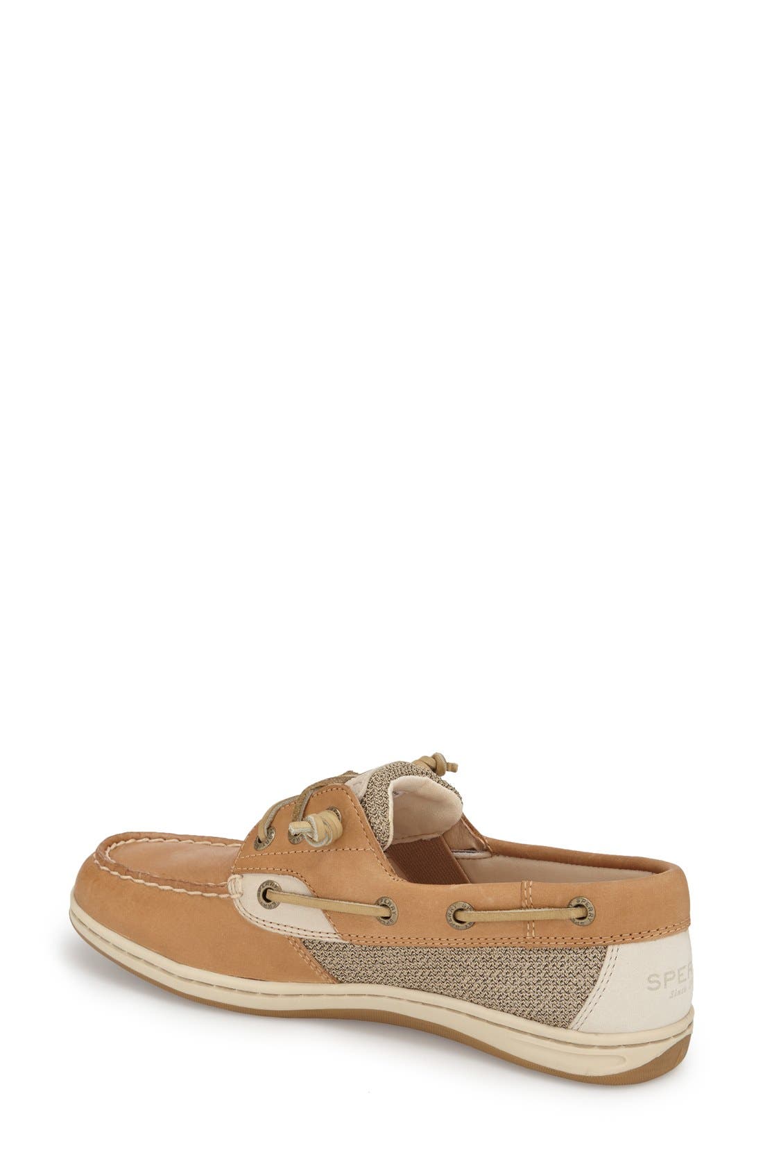 'Songfish' Boat Shoe, Alternate, color, LINEN/ OAT