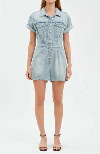 Topanga Denim Romper
