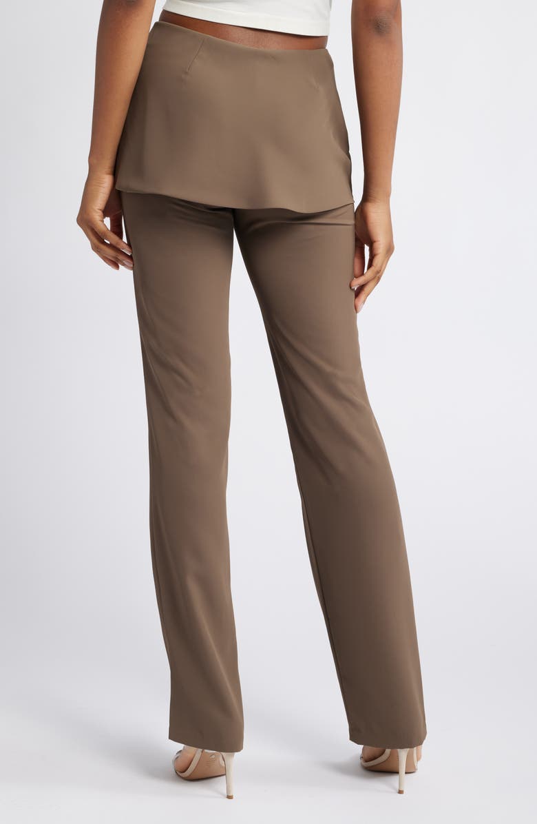 Mistress Rocks Skirt Panel Pants, Alternate, color, 