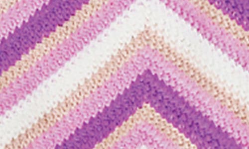 Shade Critters Mixed Media Two-piece Swimsuit In Purple