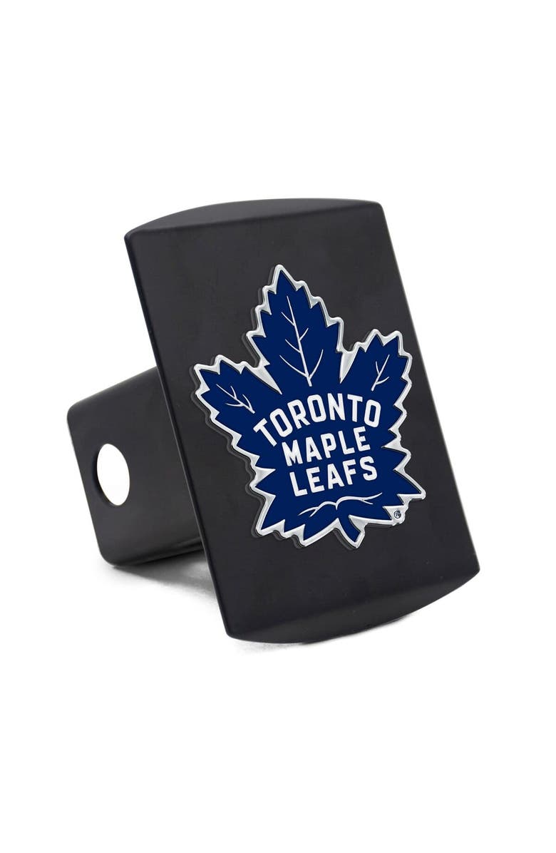 WINCRAFT Toronto Maple Leafs Premium Hitch Cover, Main, color, Black