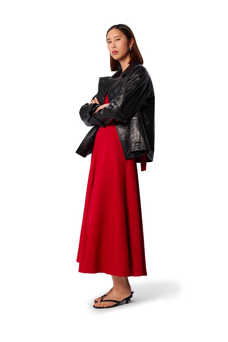 Panel Maxi Dress, Alternate, color, Red