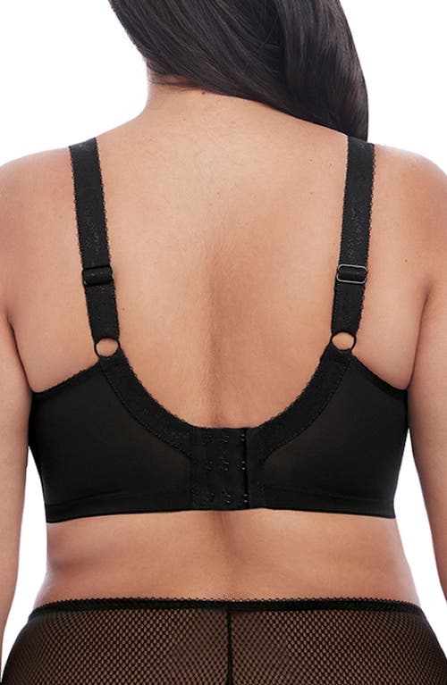 Elomi Charley Full Figure Spacer Underwire Bra In Black