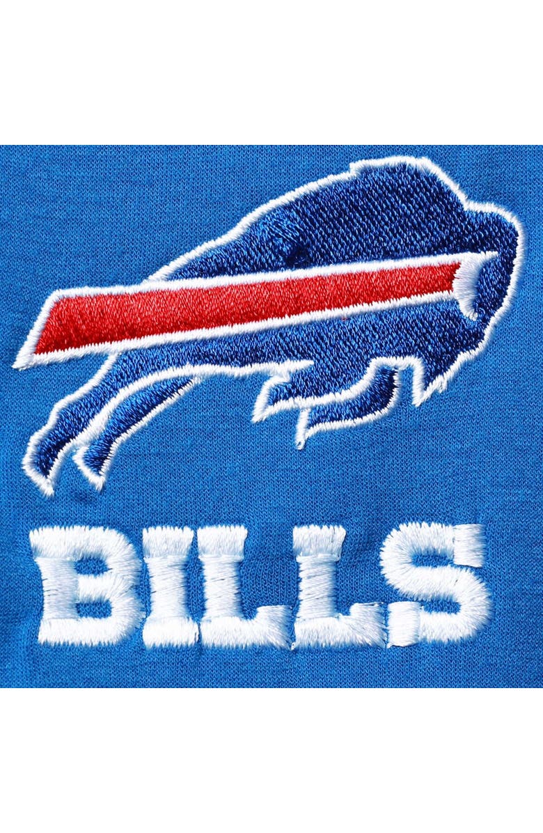 DUNBROOKE Men's Dunbrooke Royal Buffalo Bills Shag Tri-Blend Full-Zip Raglan Hoodie, Alternate, color, 