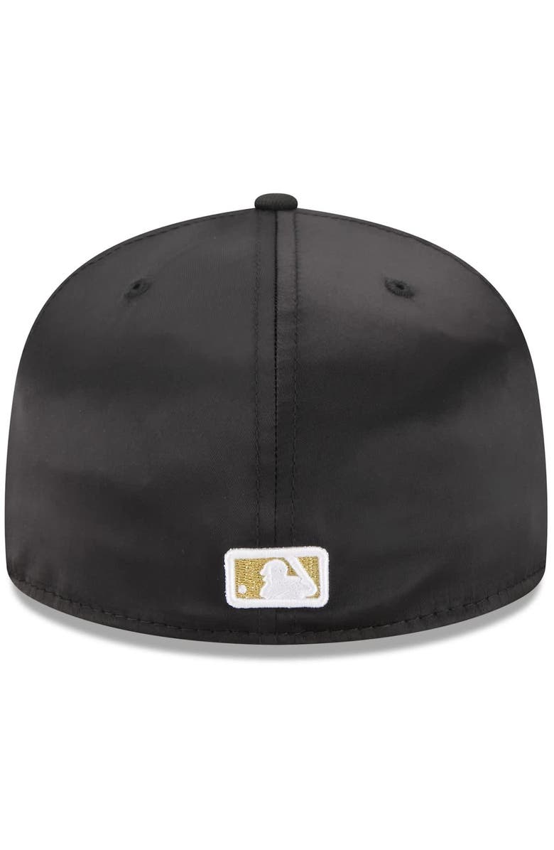 New Era Men's New Era Black Los Angeles Dodgers 2025 59FIFTY Day Gold Leaf 59FIFTY Fitted Hat, Alternate, color, Black