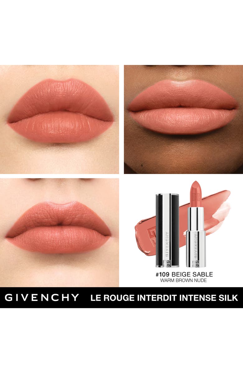 Givenchy Le Rouge Interdit Silk Lipstick, Alternate, color, 