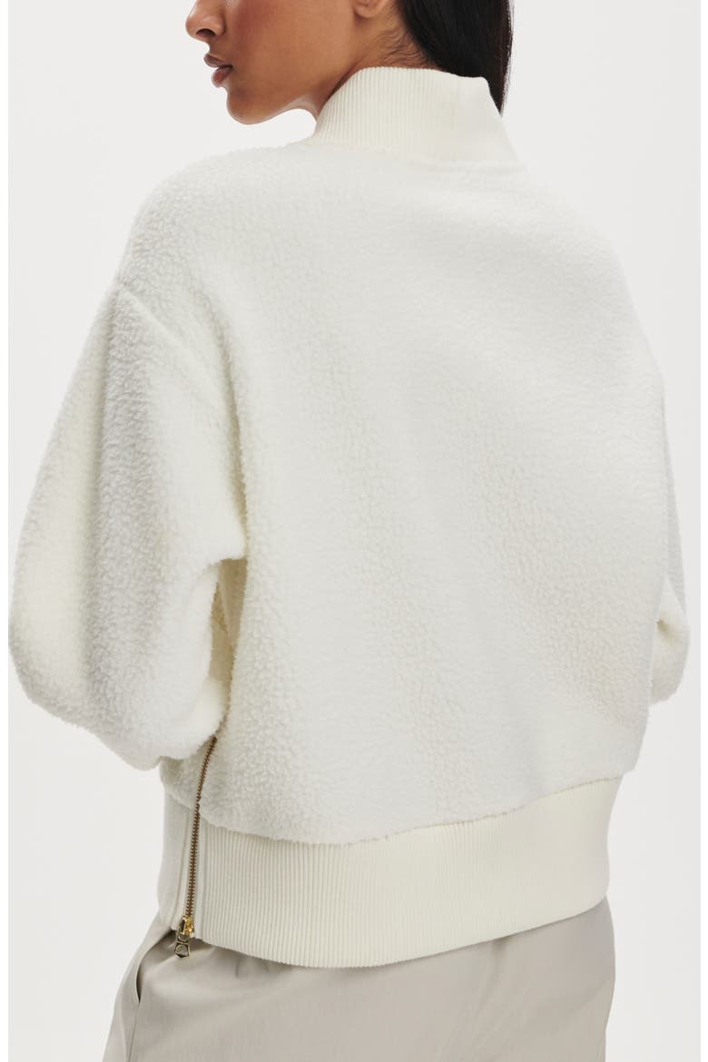 Mumford Half Zip Fleece Pullover, Alternate, color, EGRET
