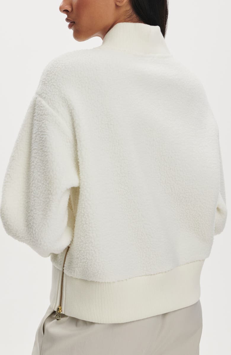 Varley Mumford Half Zip Fleece Pullover, Alternate, color, Egret