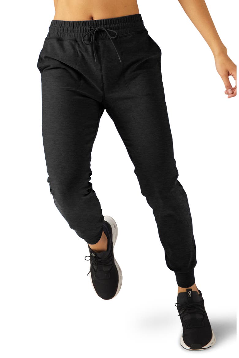 Commuter Space Dye Midi Joggers, Main, color, DARKEST NIGHT