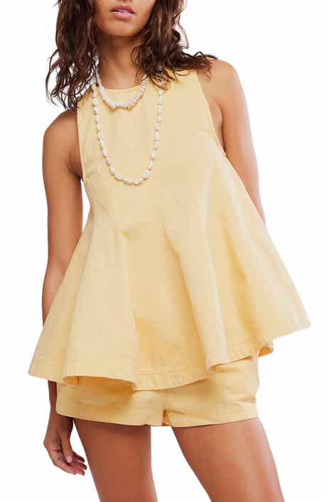 Cassius Denim Tunic Top & Shorts Set