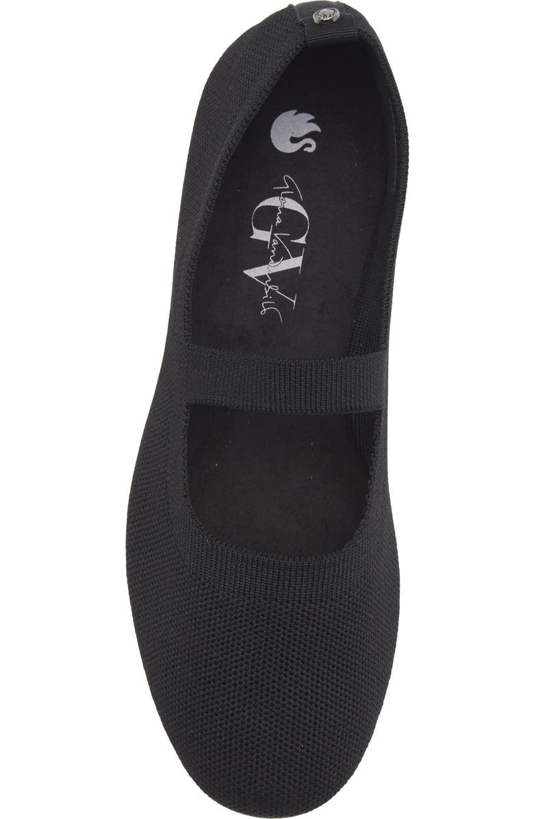 GLORIA VANDERBILT Solana Knit Mary Jane Flat, Alternate, color, Black