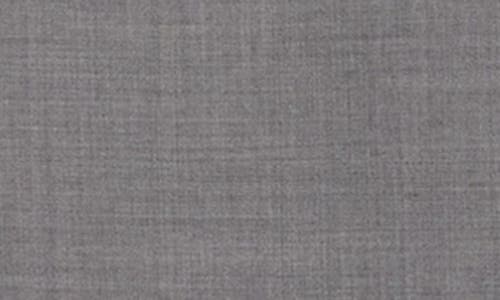 Jack Victor Esprit Grey Crosshatch Stretch Wool Suit In Gray