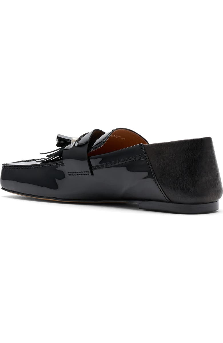 MARC NOLAN Simone Patent Leather Tassel Loafers, Alternate, color, Black