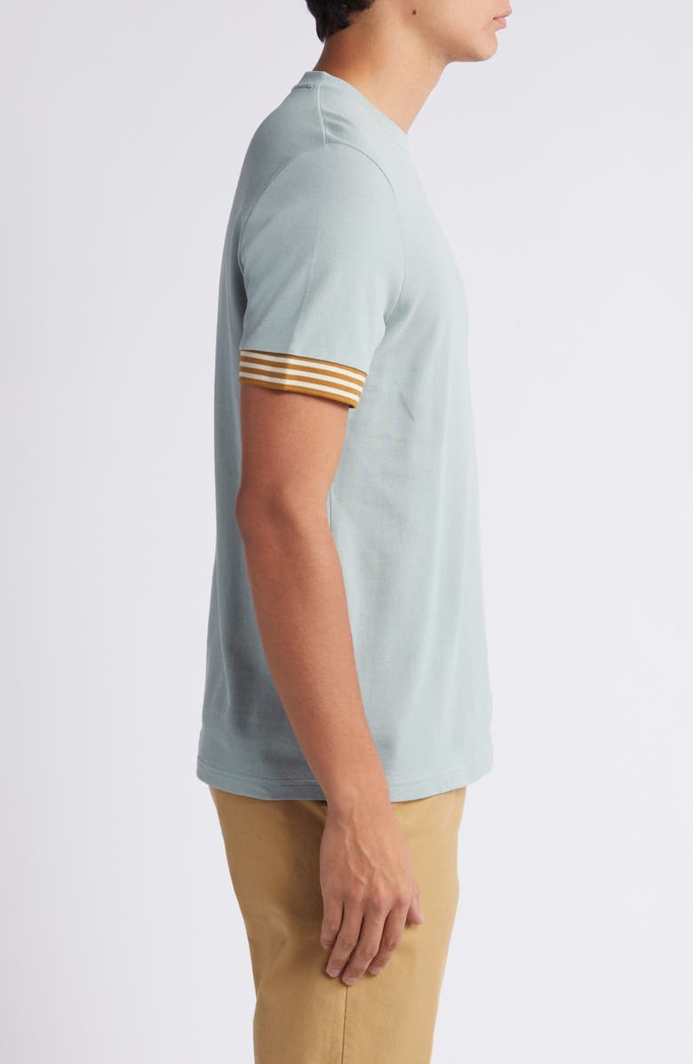 Fred Perry Stripe Cuff T-Shirt, Alternate, color,