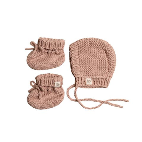 Bonnet & Booties Boho Set
