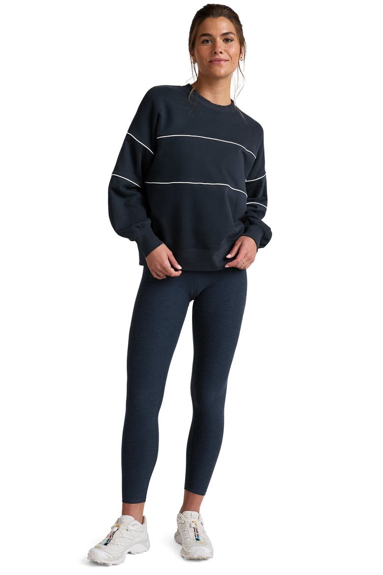 Piper Oversize LuxeFleece Sweatshirt, Alternate, color, NOCTURNAL NAVY