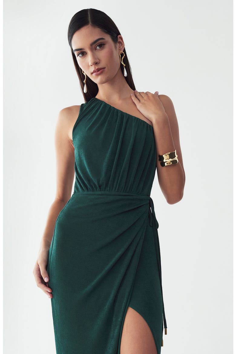 Emilie Maxi Dress, Alternate, color, Emerald