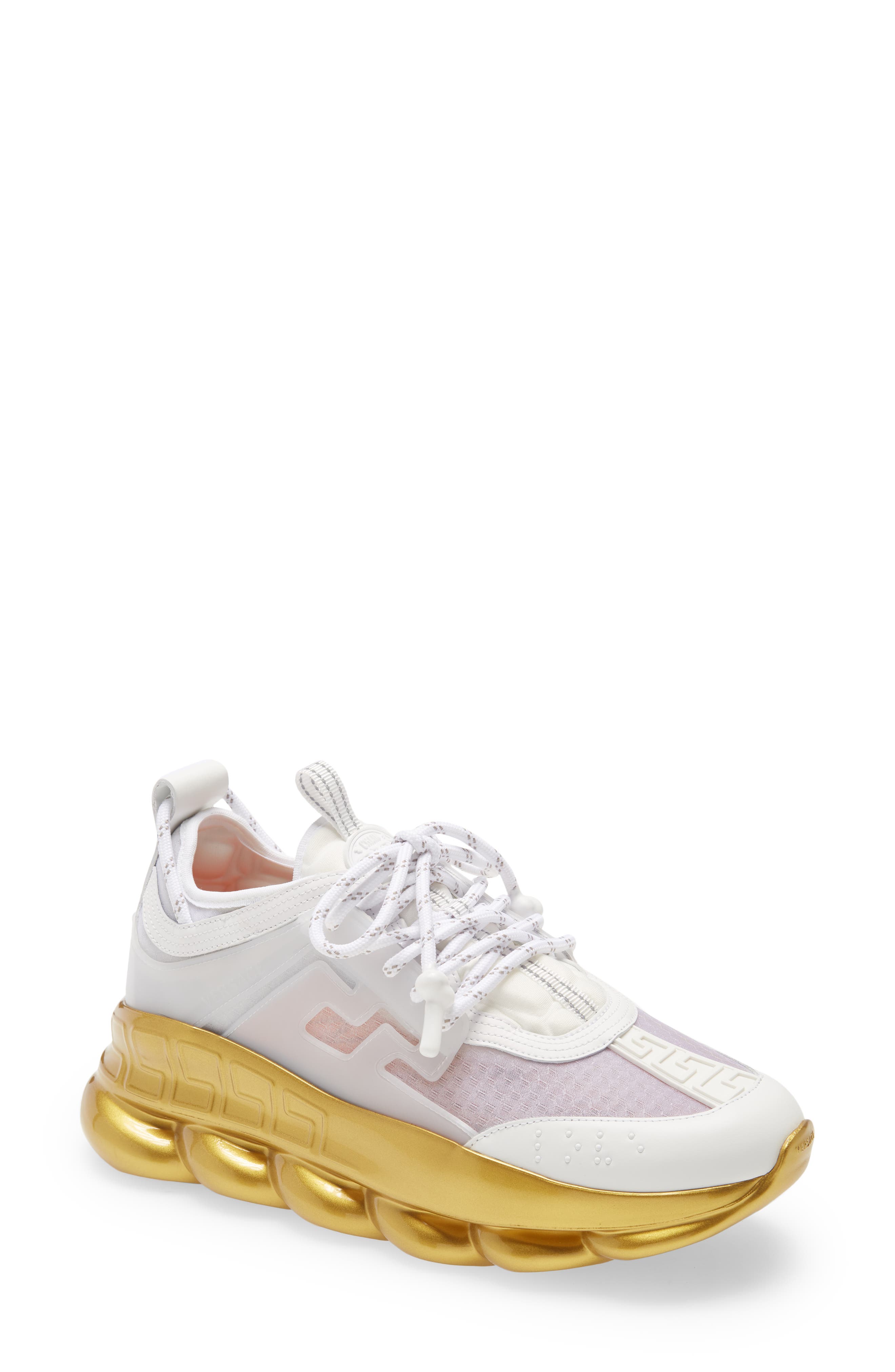 Versace Chain Reaction Sneaker, Main, color, 