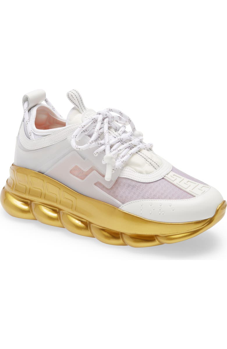 Versace Chain Reaction Sneaker, Main, color,