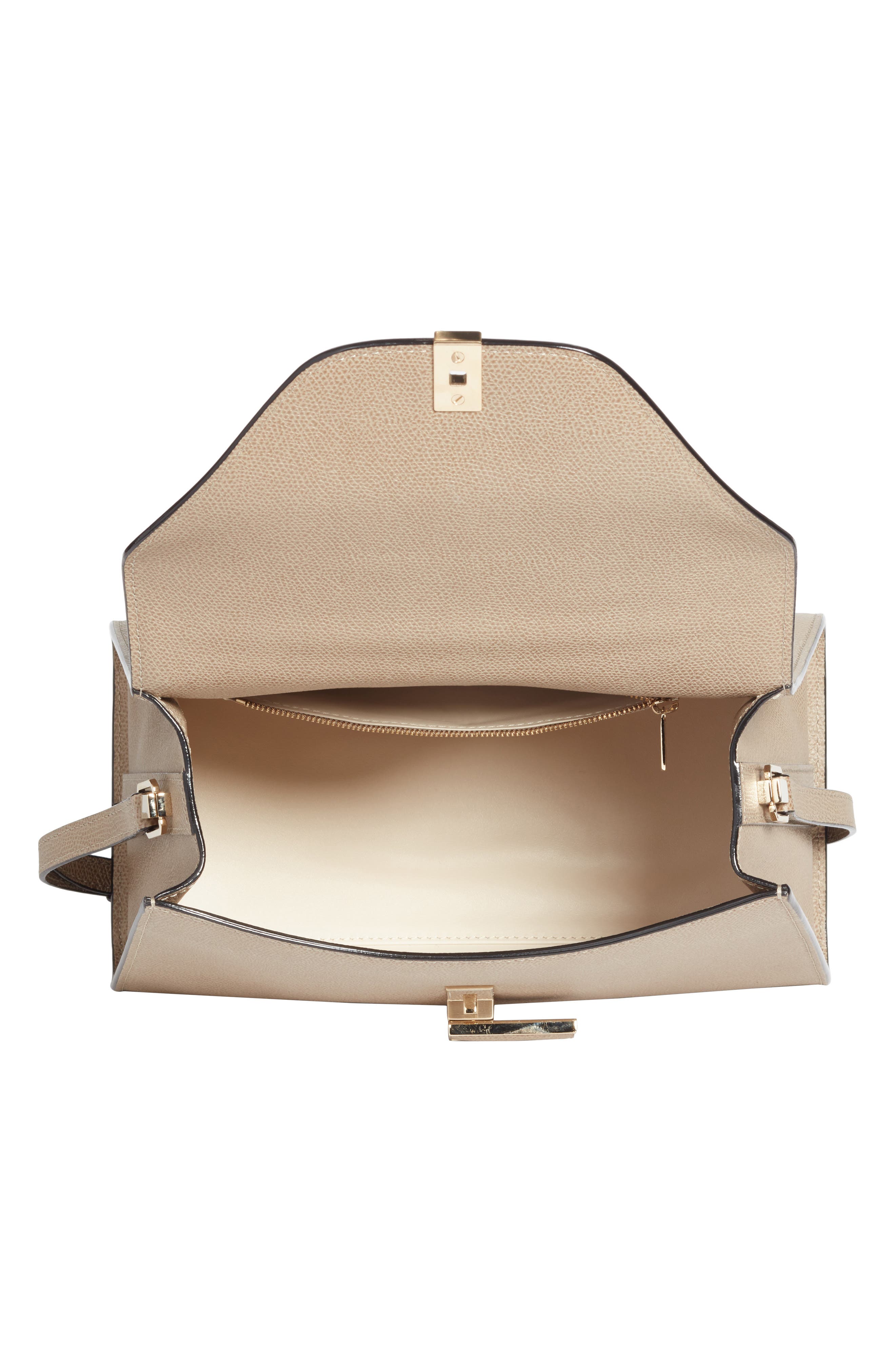 Valextra Iside Mini Top Handle Bag, Alternate, color, 