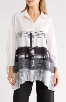 PATRIZIA LUCA Oversize Button-Up Shirt